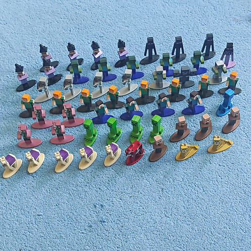 Minecraft mini figuren set - minecraft, aus