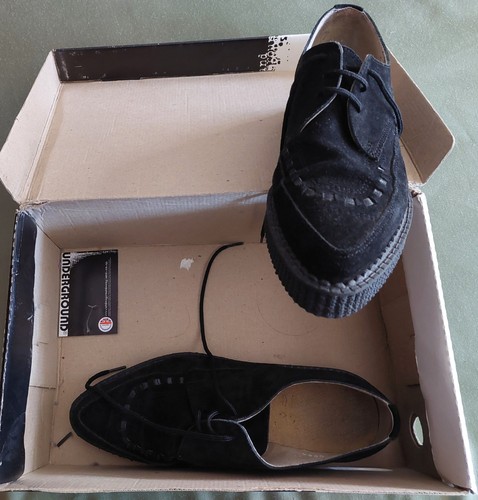 Creepers black suede - creepers.-, suede.-