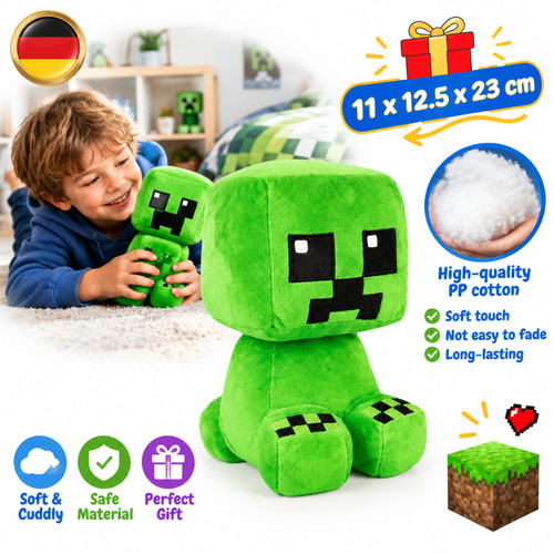 Creeper plüschtier gesticktes - creeper,