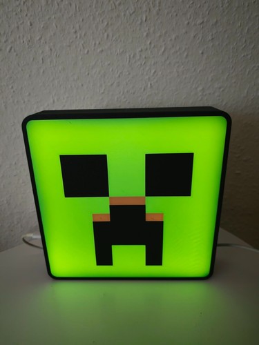 Minecraft creeper lampe led - creeper,