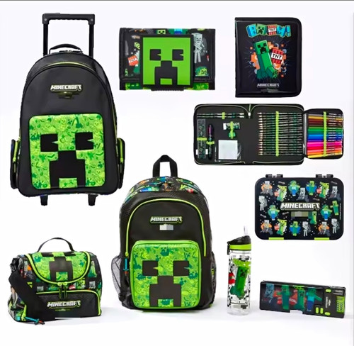 Minecraft schultaschen set - schultaschen,